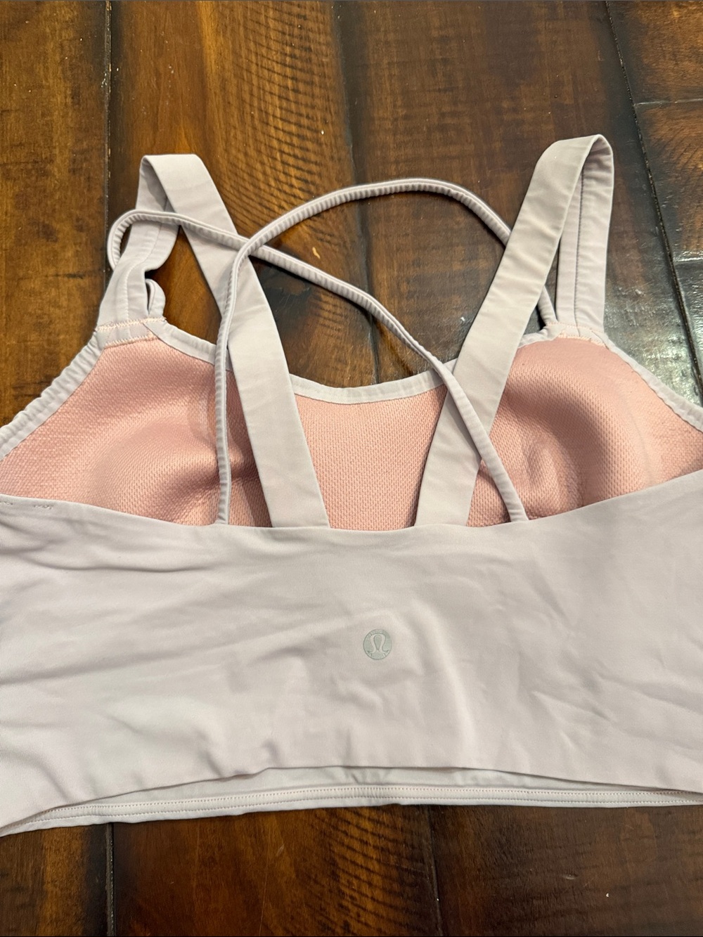 lululemon athletica Light Purple Strappy Sports Bra